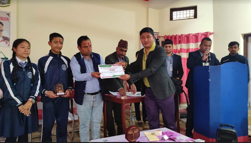 एकिकृत जनभावना साकोसद्धारा हाजिरीजवाफ प्रतियोगिताको आयोजना